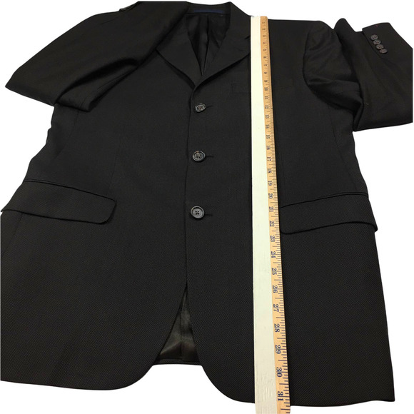 Burberry London Nordstrom Dark Brown 100% Wool Mens Jacket Size 40R - Picture 5 of 9